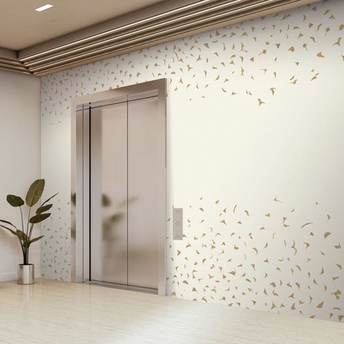 Contemporary wallpaper - AMBRIA - Muraspec - panoramic / wallpaper look / green
