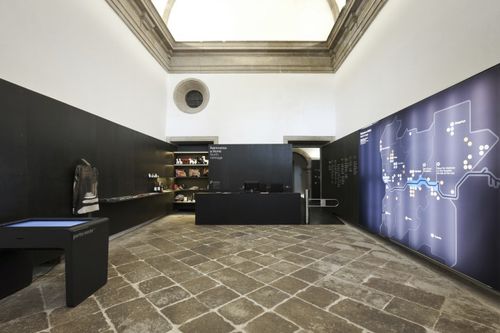 Wood wall cladding - SERRA DO PILAR MONASTERY - Valchromat - interior
