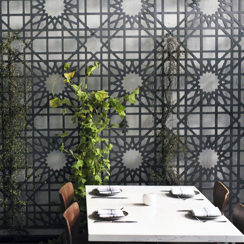 Cover decorative panel - TAWLA RESTAURANT - Valchromat - wall-mounted / Valchromat® / textured