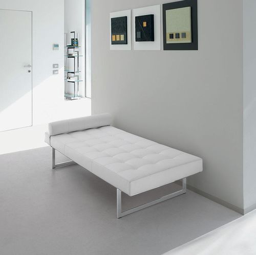 Contemporary daybed - LIFE CLASS : CORTONA - Italy Dream Design - fabric / leather / synthetic leather