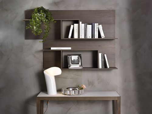 Wall-mounted shelf - CRUNCH - Italy Dream Design - wall / contemporary / ash