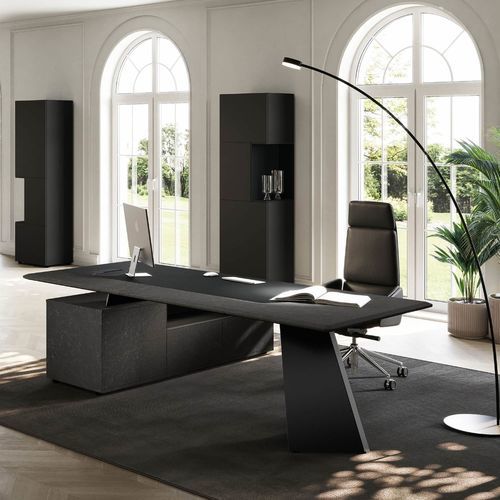 Commercial desk and storage set - MONOLITH - Italy Dream Design