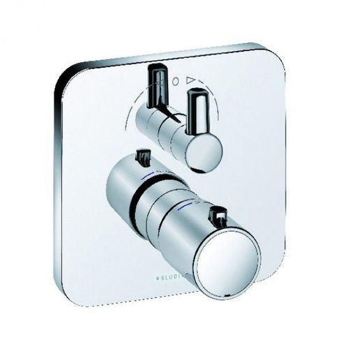 Shower mixer tap - E2 - KLUDI - for bathtub / built-in / thermostatic