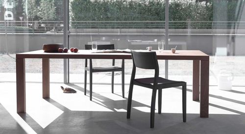 Contemporary chair - CURVE II - Arco - indoor / wooden / home