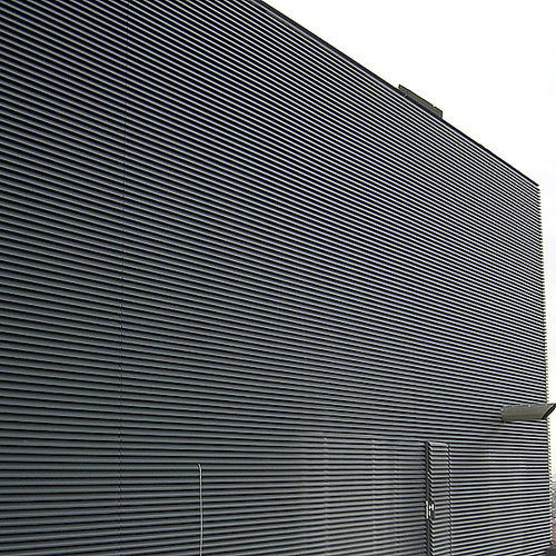 Panel cladding - DUCOWALL CLASSIC W 50S  - Duco - aluminum / ribbed / insulated