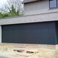 Sectional garage door - PUMA LINE STL - l-door - aluminum / automatic