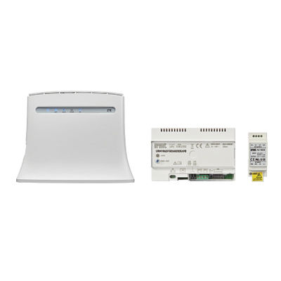 White intercom module - 1083/783 - urmet - built-in / exterior / for access control