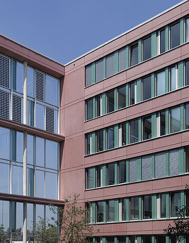 Monocrystalline PV panel - TAX OFFICE CENTRE, AACHEN - Schindler - for ventilated facade / for facade