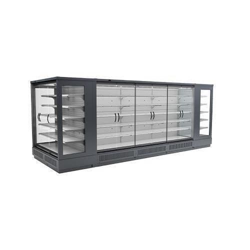 Upright refrigerated display case - KALEA CHILL AIR - AHT Cooling Systems GmbH - shelf / for shop / metal