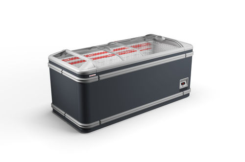 Commercial freezer - MALTA - AHT Cooling Systems GmbH - chest / glazed / metal