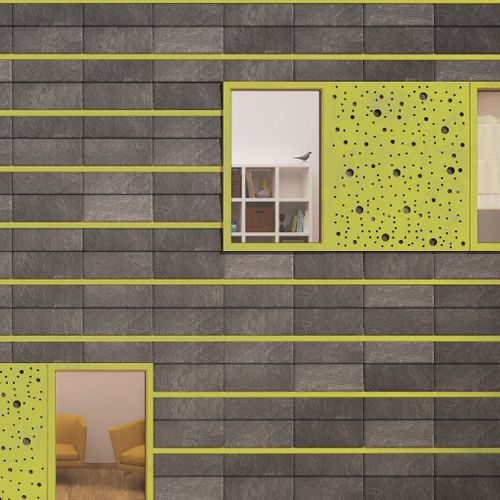Slate ventilated facade - LINEAL - CUPA PIZARRAS