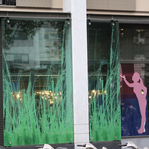 Insulating glass panel - SERISTAL IMAGE VEA - Macocco - tempered / laminated / double-glazed