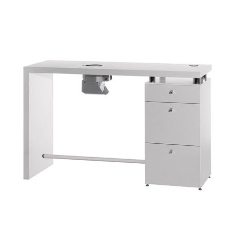 Manicure table with vacuum cleaner - LOGIC  - Medical & Beauty
