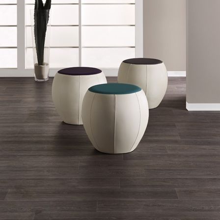 Original design pouf - RUMBA - Medical & Beauty - synthetic leather / for reception areas / commercial