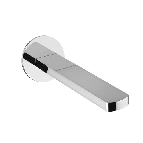 Stainless steel washbasin spout - Glam - Armando Vicario - wall-mounted