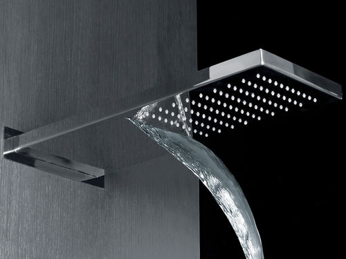 Wall-mounted shower head - 800090 - Armando Vicario - rectangular / rain / waterfall