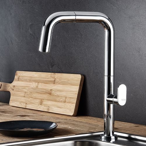 Countertop mixer tap - Eva - Armando Vicario - stainless steel / kitchen / 1-hole
