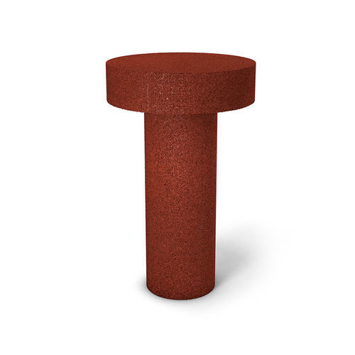 Security bollard - REGUPOL playfix bollard - REGUPOL Germany GmbH & Co. KG - rubber / for playground