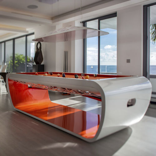 contemporary pool table - Billards Toulet - Babyfoot by Toulet