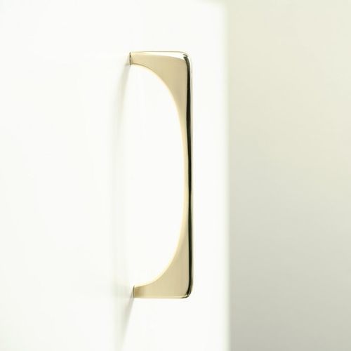 Brass furniture handle - BRIDGE 136 - B&B Sweden, Bäccman & Berglund Sweden - polished