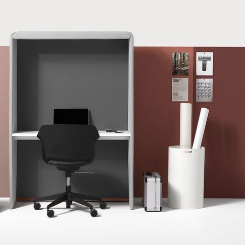 Workstation desk - CIRCUIT ZOOM - Diemme - free-standing / contemporary / melamine