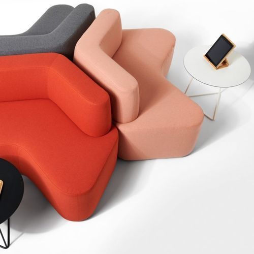 modular upholstered bench - Diemme