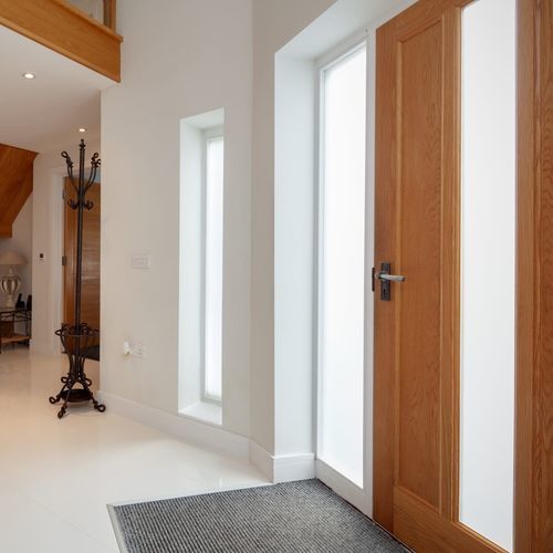Safety glass panel - SATINOVO® MATT - Glassolutions - thermal insulating / solar control / acoustic