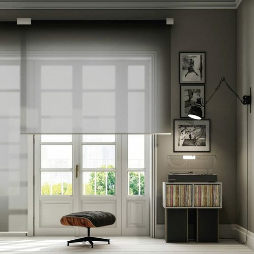 Roller blinds - ROLL SETTE - TAO DESIGN - for window / aluminum / lacquered aluminum