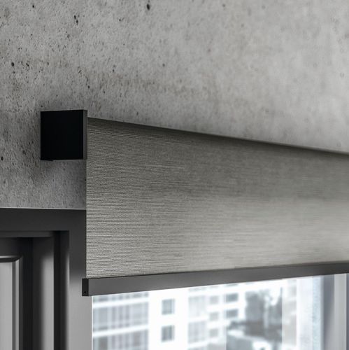 Roller blinds - ROLL ZAR - TAO DESIGN - for window / aluminum / anodized aluminum