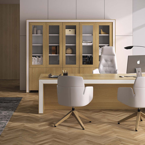 Free-standing bookcase - BELESA - Ofifran - high / contemporary / for office