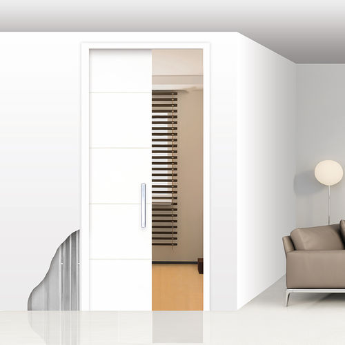 Wooden door frame - UNICO - OPENSPACE | Sliding doors by Gosimat
