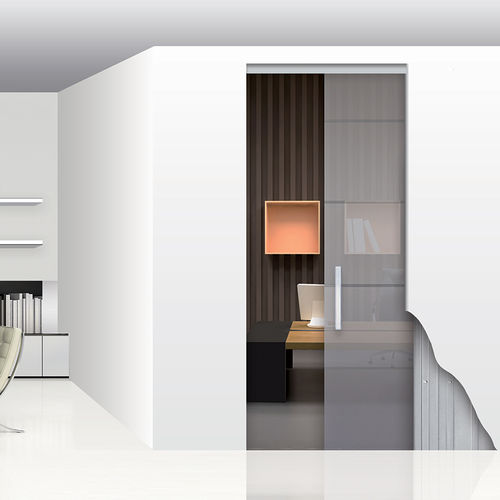 Aluminum door frame - ÚNICO DESIGN - OPENSPACE | Sliding doors by Gosimat
