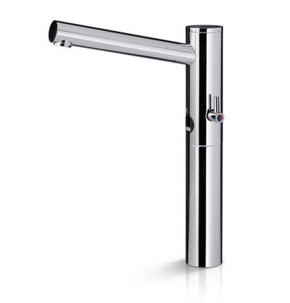 Washbasin single tap - TUBE PLUS RZ - DMP Electronics - countertop / electronic / metal