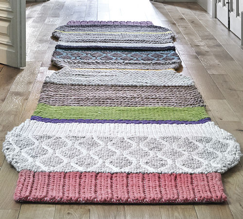 Contemporary rug - MANGAS ORIGINAL  - GAN RUGS - patterned / wool / cotton