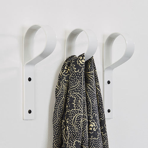 Contemporary coat hook CROOK THELERMONT HUPTON steel / individual