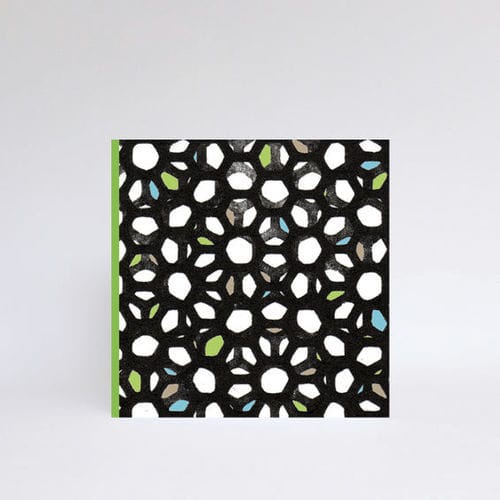 Canvas print GREEN WITH BLACK THELERMONT HUPTON contemporary