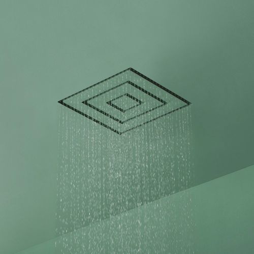 Recessed ceiling shower head GR Q201 ALPI SPA square / rain