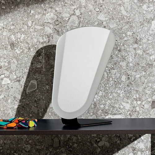 Table mirror - CLESSIDRA - Sovet Italia - contemporary / lacquered metal / golden