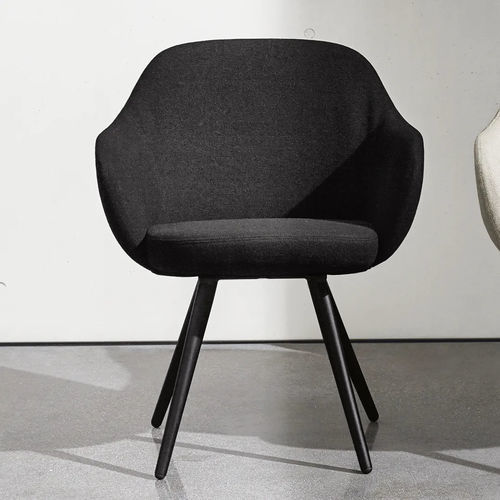 Contemporary chair - Cadira cone shaped  - Sovet Italia - indoor / fabric / leather