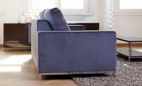 Sofa bed - IDELLO - NOTI - contemporary / fabric / blue