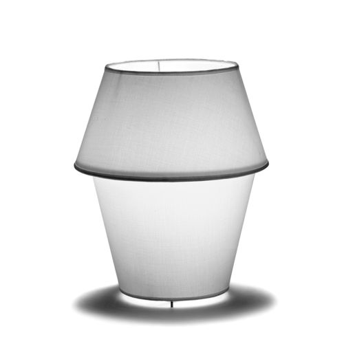 Floor lamp - MING - COVO - fabric / contemporary / corded