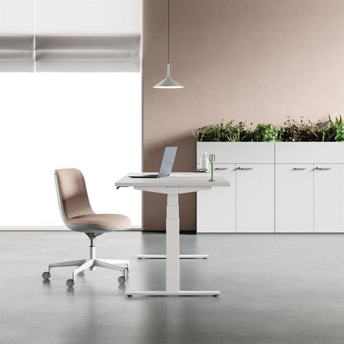 Workstation desk - DV818 TOLEDO - Della Valentina Office - free-standing / 2 person / contemporary