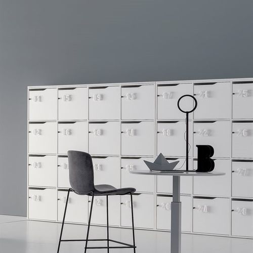 Wooden locker - DV549 - Della Valentina Office - key / storage / secure