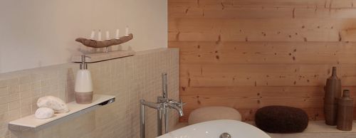 Wall-mounted paneling - FAHRENHEIT : ÉPICÉA DU NORD THERMO - SIVALBP - for ceiling / wooden / PEFC certified