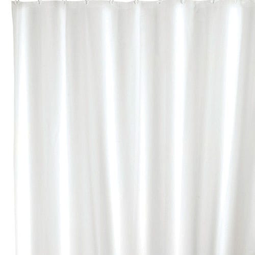 White shower curtain - RID00001 - Creactive Paris - plain / fabric / 200x120 cm