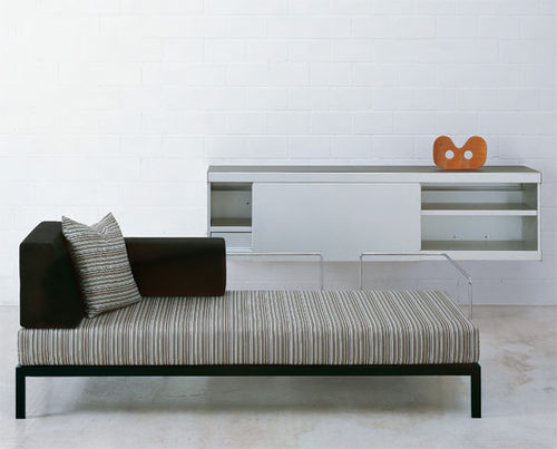 Contemporary daybed - Lehni - fabric / indoor