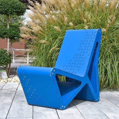 Original design chair - TERZ - TF URBAN - indoor / outdoor / steel