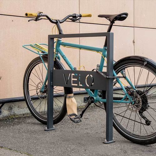 Floor-mounted bike stand - V&Eacute;LY - TF URBAN - secure / in-ground / for public space