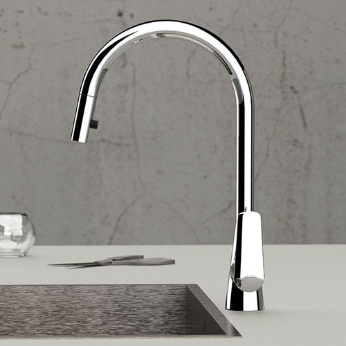 Countertop mixer tap - 594AR - Rubinetterie Mariani - brass / kitchen / 1-hole