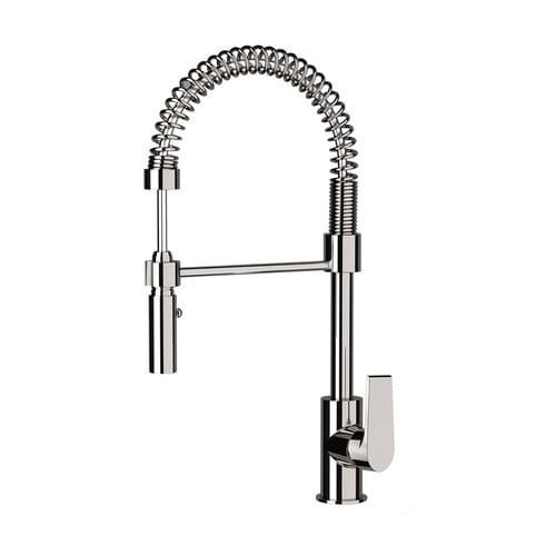 Countertop mixer tap - 57DAT - Rubinetterie Mariani - chromed metal / kitchen / 1-hole